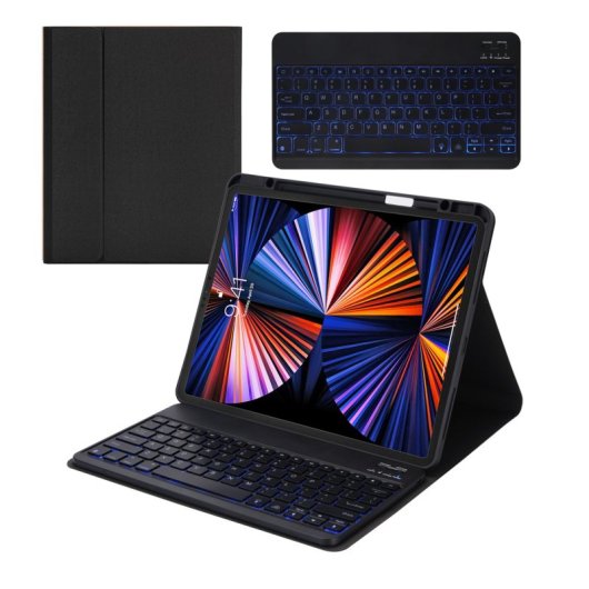 Housse tablette Royal Bailey HK132D clavier Bluetooth iPad Pro 12.9 noir