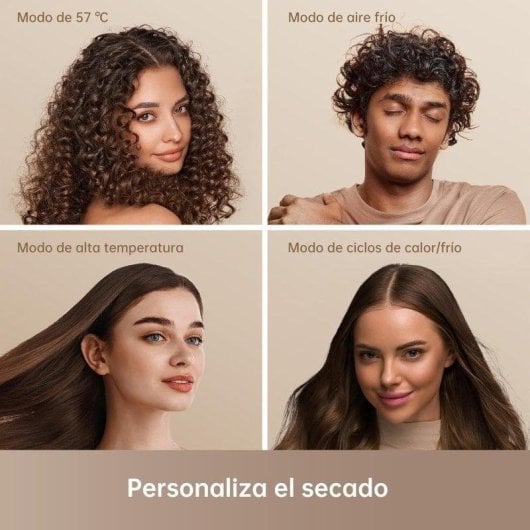 Dreame Hair Glory Combo Secador de Pelo Blanco