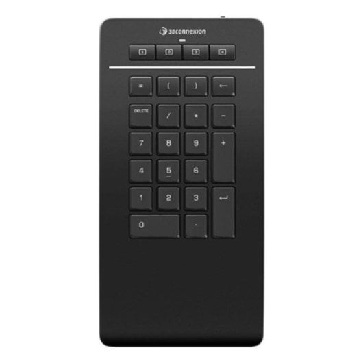 Tastatur 3Dconnexion Numpad Pro Bluetooth USB RF Wireless schwarz