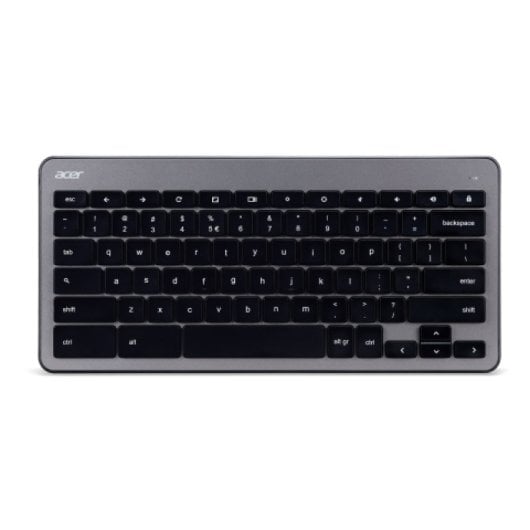 Acer GP.ACC11.011 clavier Souris incluse Maison RF sans fil Français Chrome