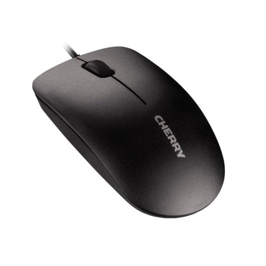 CHERRY DC 2000 clavier Souris incluse Universel USB QWERTY Anglais américain Noir