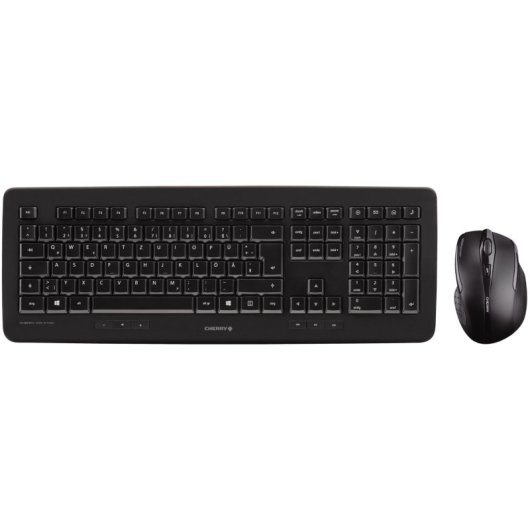 CHERRY DW 5100 clavier Souris incluse Universel RF sans fil Français