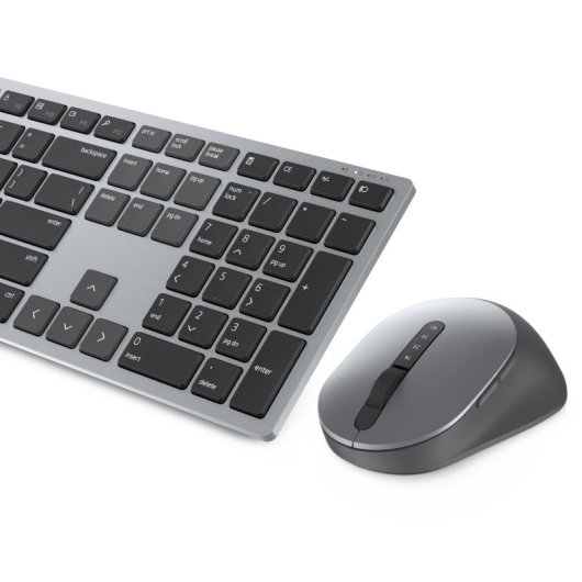 Dell KM7321W Combo Teclado Ratón Inalámbrico Bluetooth Teclado Francés Gris