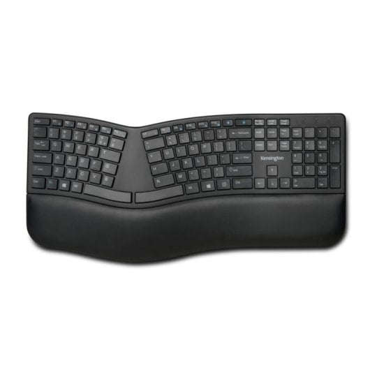 Kensington ProFit Ergo Wrlss Tastatur Universal RF kabellos + USB QWERTY Französisch Schwarz