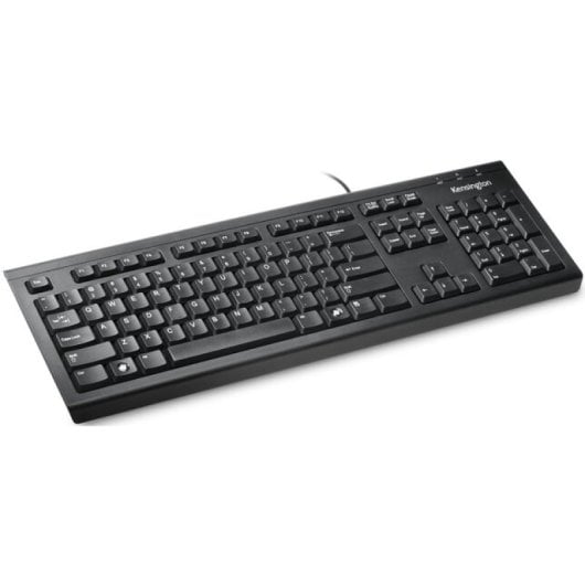 Kensington ValuKeyboard teclado Oficina USB AZERTY Francés Negro
