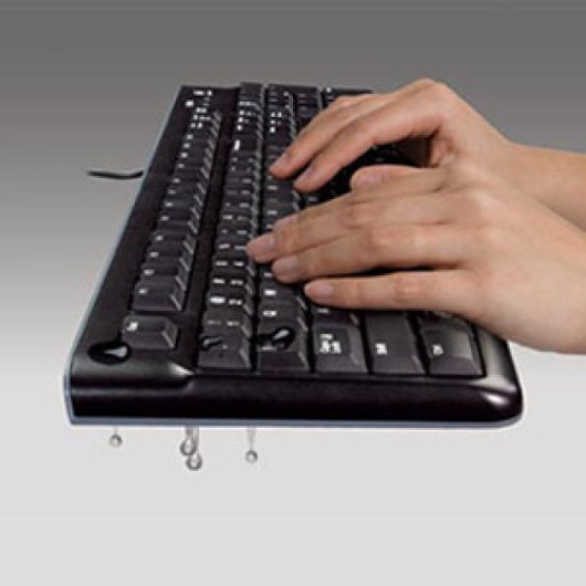 Logitech Keyboard K120 for Business Teclado USB Preto Francês