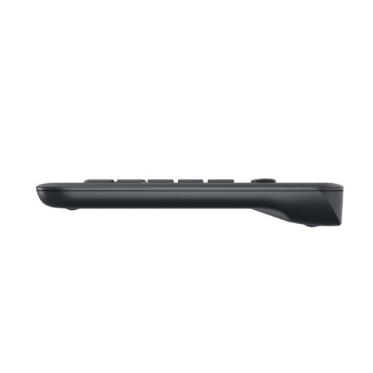 Logitech K400 Plus Tv Tastatur Universal RF Wireless AZERTY Französisch Schwarz