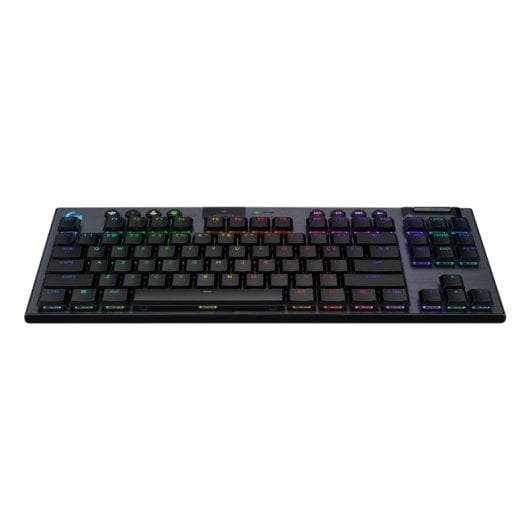 Logitech G G915 X LIGHTSPEED clavier Jouer USB + RF Wireless + Bluetooth AZERTY Français Noir