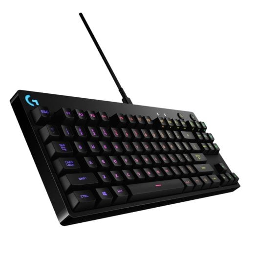 Logitech G Pro Gaming Teclado Juego USB Teclado Francés Negro
