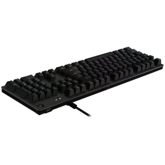 Logitech G G513 CARBON LIGHTSYNC RGB Teclado Mecánico GX Brown Teclado Francés