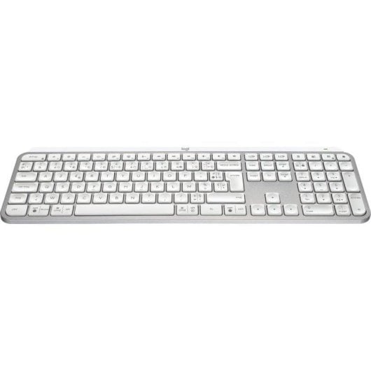 Teclado Logitech MX Keys S inalámbrico Bluetooth AZERTY con retroiluminación blanca