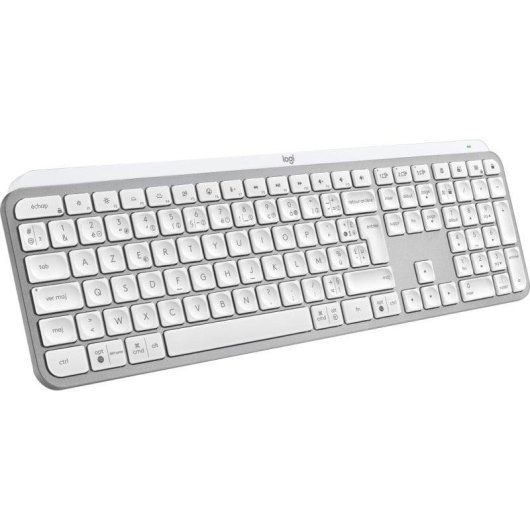 Teclado Logitech MX Keys S inalámbrico Bluetooth AZERTY con retroiluminación blanca