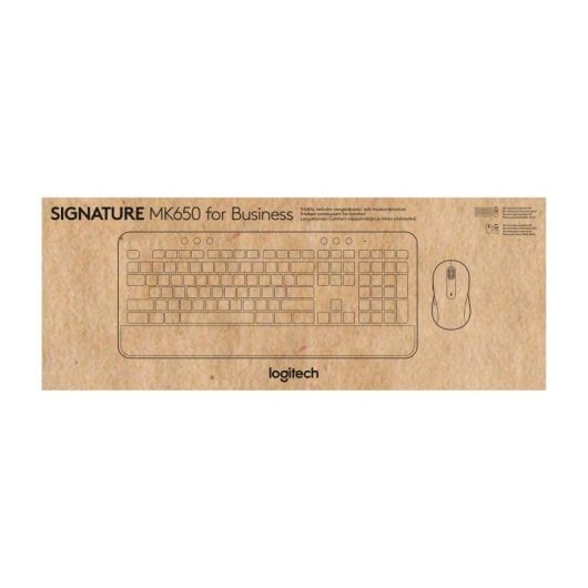 Logitech Signature MK650 Combo For Business Tastatur Maus enthalten Büro Bluetooth QWERTY US International Graphit