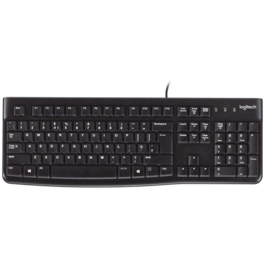 Logitech Keyboard K120 for Business tastiera Universale USB QWERTY Inglese Nero