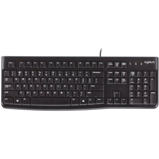 Logitech Keyboard K120 for Business tastiera Universale USB QWERTY Inglese Nero