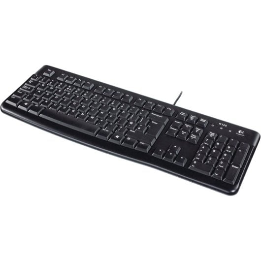 Logitech K120 Corded Keyboard Teclado USB Preto EUA