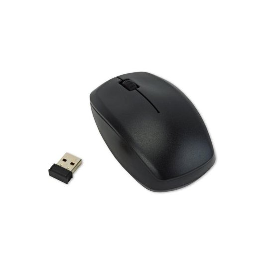 Teclado MCL ACK-2012W/N inalámbrico completo AZERTY con ratón óptico 1200 DPI