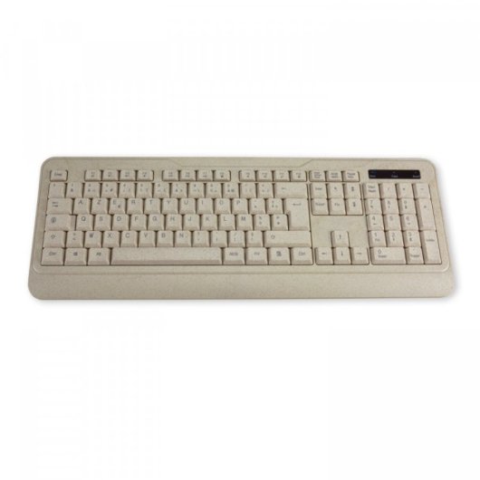 Aktionspreis MCL – Klavier – Biokunststoff – Sans Fil – 2,4 GHz – AZERTY – Französisch – Terrazzobeige