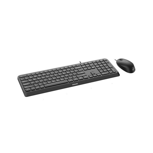 Philips 2000 series SPT6207B/19 Tastatur Maus enthalten Universal USB QWERTY Englisch Schwarz