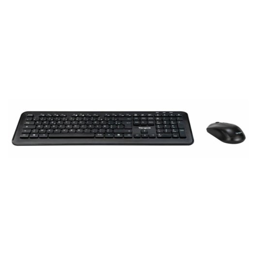 Targus AKM610FR Teclado y Ratón Incluido Universal RF inalámbrico Teclado Francés Negro