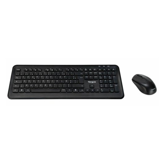 Targus AKM610FR Teclado y Ratón Incluido Universal RF inalámbrico Teclado Francés Negro