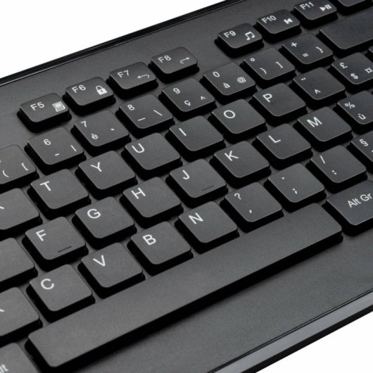 Targus AKM610FR Teclado y Ratón Incluido Universal RF inalámbrico Teclado Francés Negro