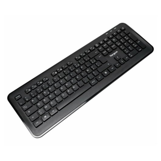 Targus AKM610FR Teclado y Ratón Incluido Universal RF inalámbrico Teclado Francés Negro
