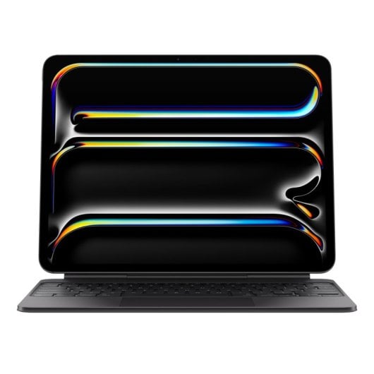 Apple Magic Keyboard - Clavier et étui - avec trackpad - rétroéclairé - Connecteur Apple Smart - AZERTY - Français - noir