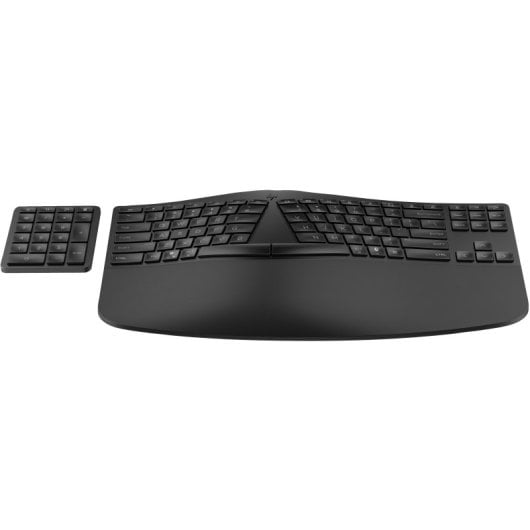 HP 965 Ergonomic Wireless Keyboard teclado Hogar RF Wireless + Bluetooth Negro