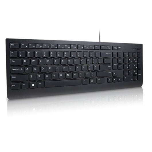 Lenovo Essential Tastatur Universal USB QWERTY Spanisch Schwarz