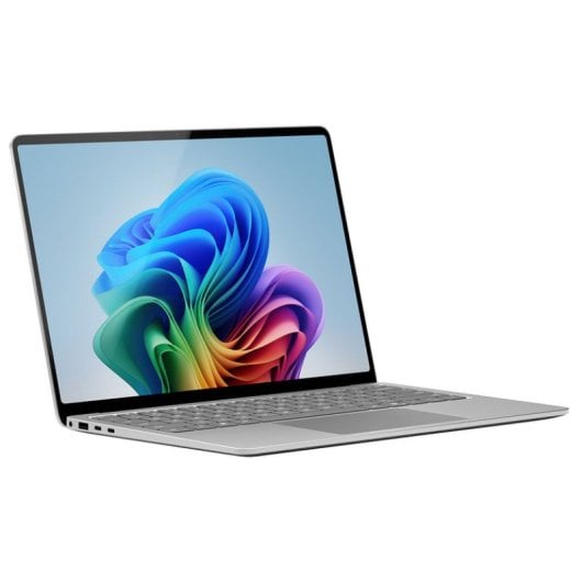 Microsoft Surface Laptop 7 Copilot+ PC Qualcomm Snapdragon X1E-80-100 Computer portatile 35 cm (13.8") Touch screen 16 GB LPDDR5x-SDRAM 512 GB SSD Wi-Fi 7 (802.11be) Windows 11 Home Platino