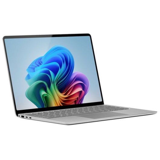 Microsoft Surface Laptop 7 Copilot+ PC Qualcomm Snapdragon X1E-80-100 Computer portatile 38,1 cm (15") Touch screen 16 GB LPDDR5x-SDRAM 512 GB SSD Wi-Fi 7 (802.11be) Windows 11 Home Platino