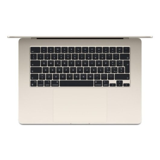 Portátil Apple MacBook Air M3 16GB 256GB SSD 15.3" Liquid Retina Starlight Teclado Francés