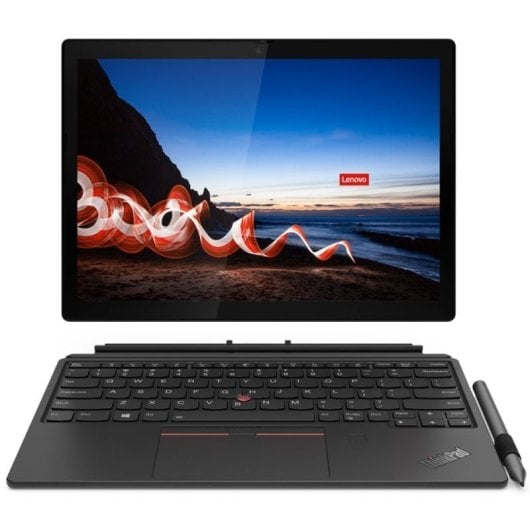 Lenovo ThinkPad X12 Detachable Intel Core Ultra 7 164U Hybrid (2-in-1) 31,2 cm (12.3") Touchscreen Full HD+ 16 GB LPDDR5x-SDRAM 512 GB SSD Wi-Fi 6E (802.11ax) Windows 11 Pro Schwarz