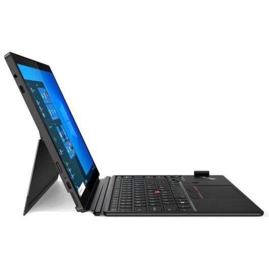Lenovo ThinkPad X12 Detachable Intel Core Ultra 7 164U Hybrid (2-in-1) 31,2 cm (12.3") Touchscreen Full HD+ 16 GB LPDDR5x-SDRAM 512 GB SSD Wi-Fi 6E (802.11ax) Windows 11 Pro Schwarz