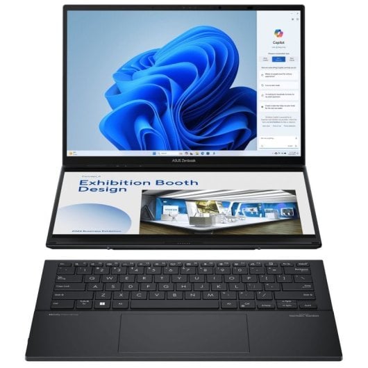 ASUS Zenbook Duo UX8406MA-QL357X Intel Core Ultra 7 155H/32GB/1TB SSD/14" Táctil Teclado Francés