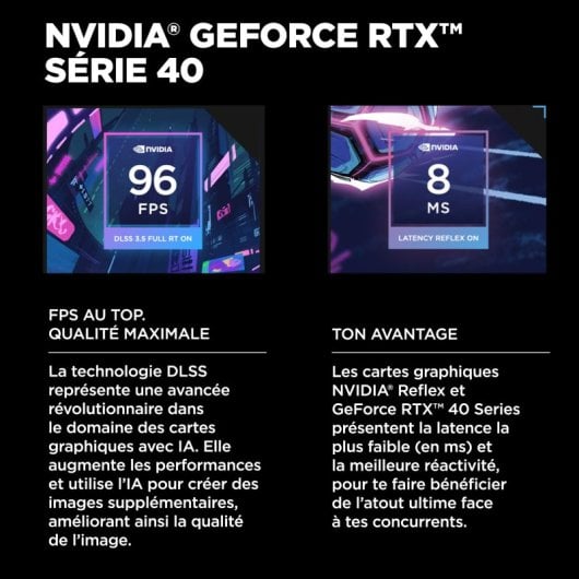 HP OMEN Ryzen 5 8645HS/16Go/512Go SSD/RTX 4050/17.3" FR AZERTY (17-db0101nf) Gaming