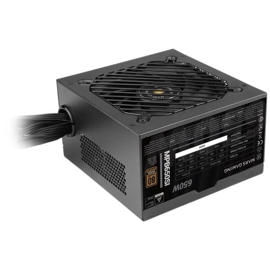 Mars Gaming MPB650SI Fonte de Alimentação ATX 650W 80 Plus Bronze
