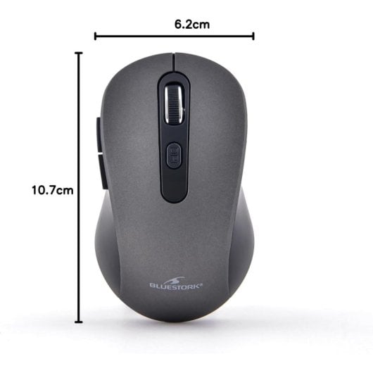 Souris optique sans fil Bluestork Office 70 WL 1600 DPI Grise