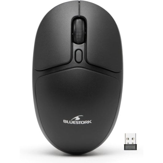 Mouse ottico wireless Bluestork Office 25 1600 DPI Nero