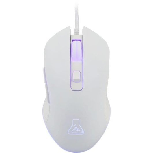 Mouse da gioco G-Lab Kult Helium RGB 6400DPI bianco