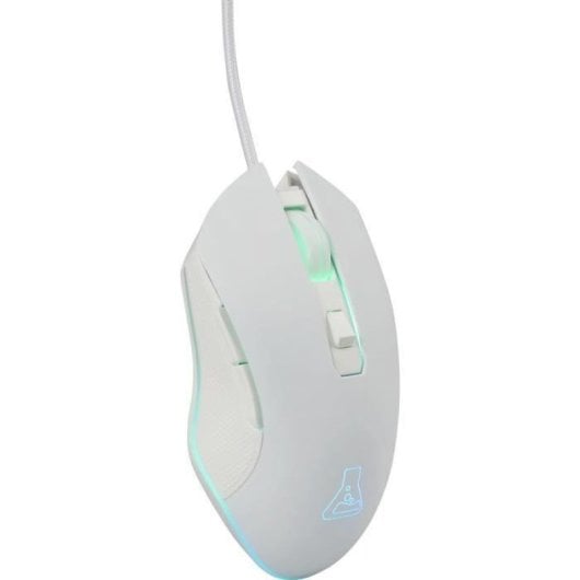 Mouse da gioco G-Lab Kult Helium RGB 6400DPI bianco
