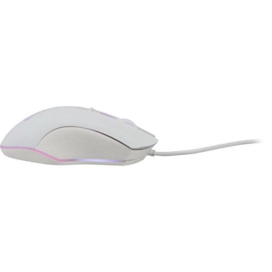 Mouse da gioco G-Lab Kult Helium RGB 6400DPI bianco