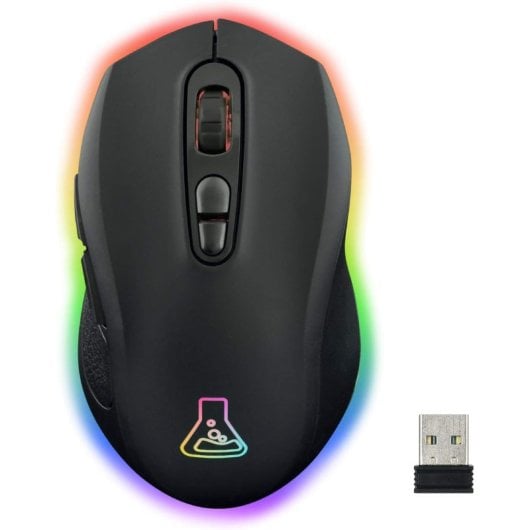 Souris de jeu sans fil G-Lab Kult Krypton 6400 DPI Noir