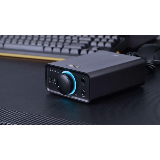 Amplificador DAC FiiO K7BT 2x100W RMS Bluetooth 5.1 Entradas Múltiplas