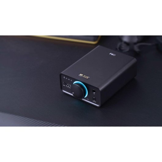 Amplificador DAC FiiO K7BT 2x100W RMS Bluetooth 5.1 Entradas Múltiplas