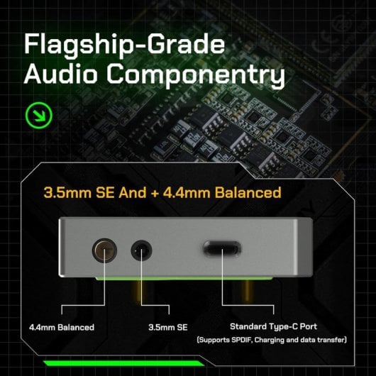 Hiby R4 Hi-Res Player mit Android 12 Silber