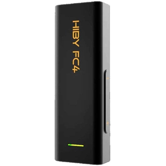 Hiby FC4 Dongle Amplificador/DAC con 340mW 3.5/4.4mm Negro
