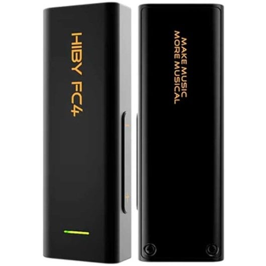 Hiby FC4 Dongle Amplificador/DAC con 340mW 3.5/4.4mm Negro