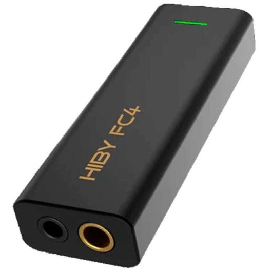Hiby FC4 Dongle Amplificador/DAC con 340mW 3.5/4.4mm Negro